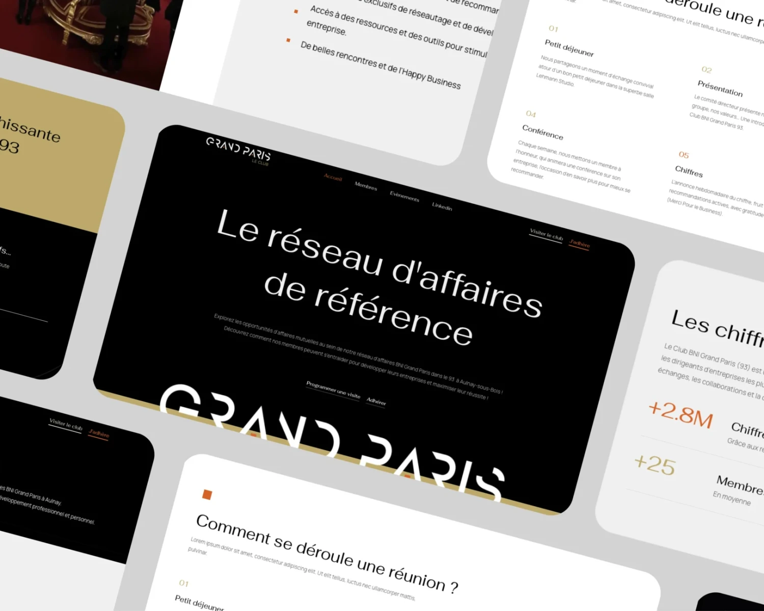 conception de site vitrine bni grand paris - agence web L'AGENCE FRAPPANTE